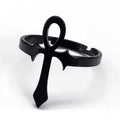 Egyptian Ankh Stainless Steel Expandable Ring
